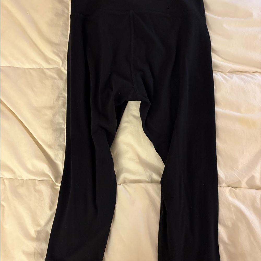 TNA Black Cropped Leggings Size S - Picture 3 of 4